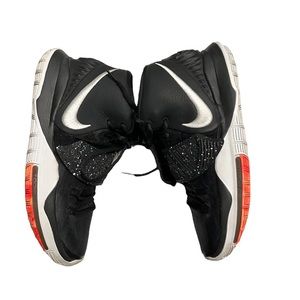 Men’s Nike Kylie Black White Athletic High Top Lace up Tennis Shoe